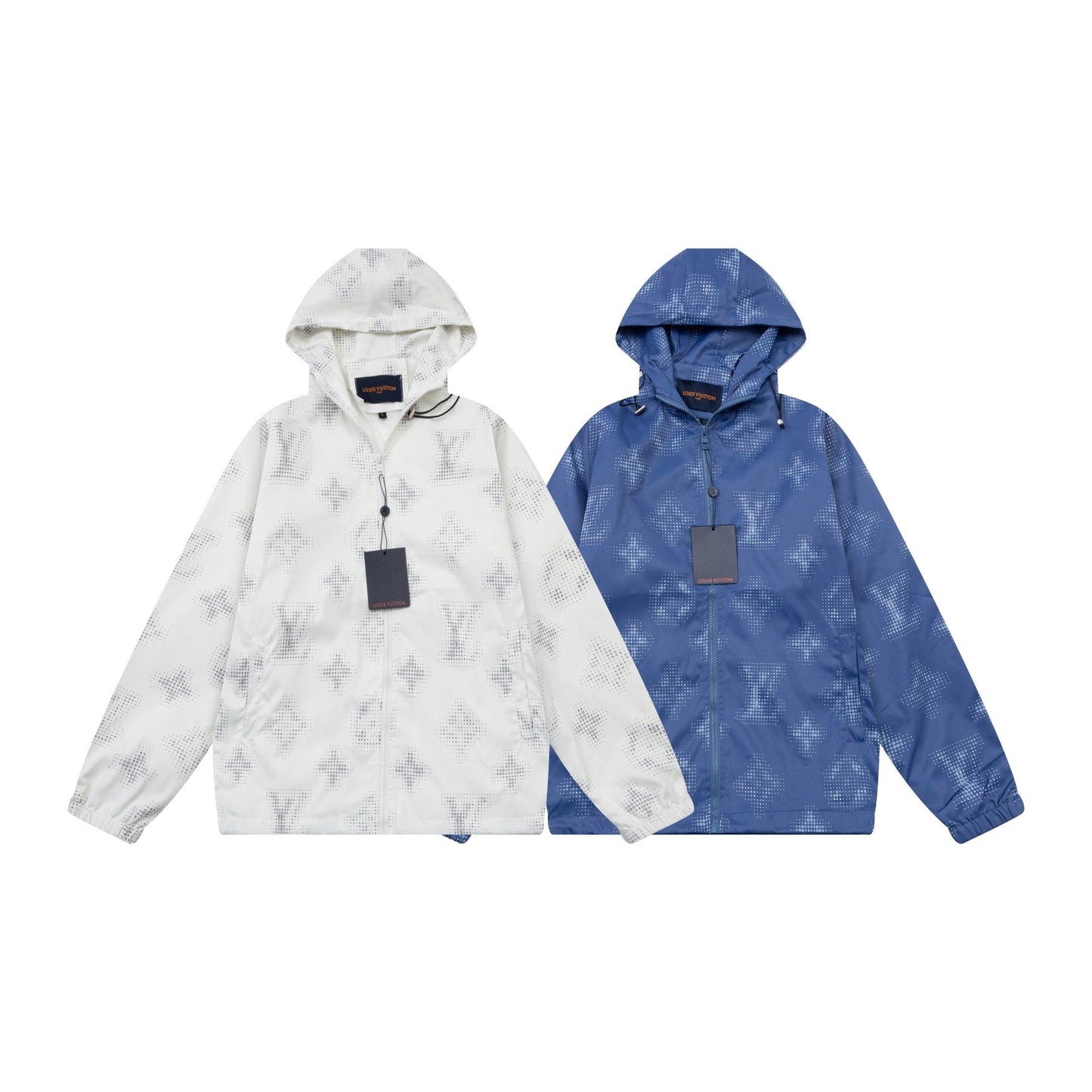 Veste Lv blanche/bleu