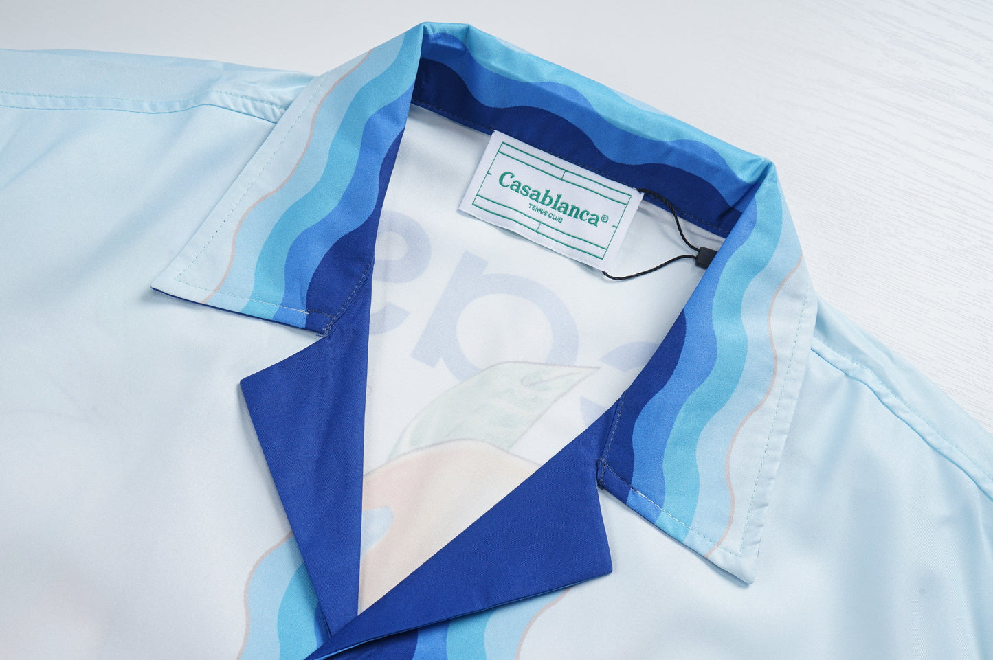 Ensemble casablanca bleu