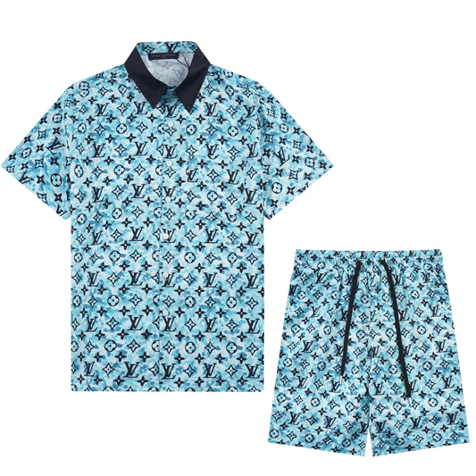 Ensemble lv bleu